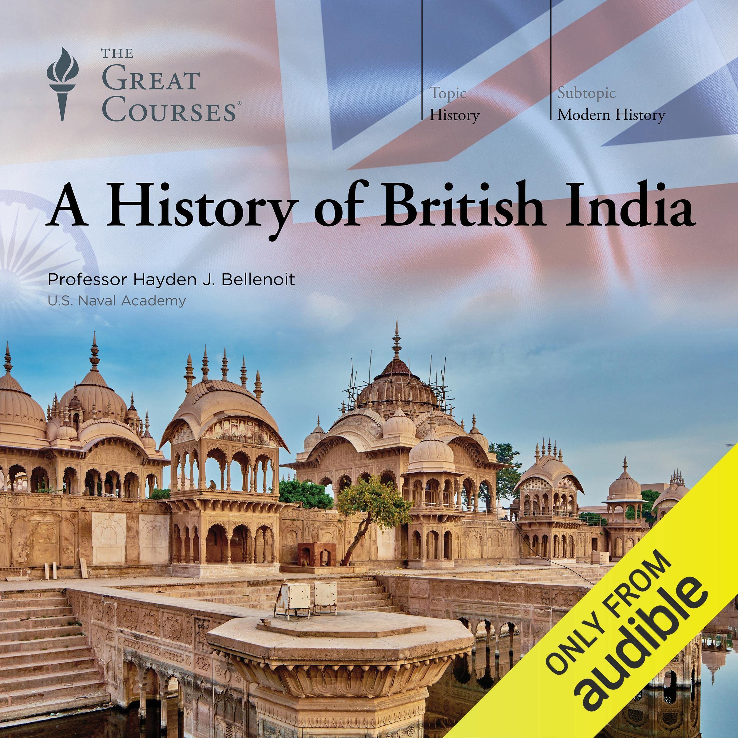 Cover art for A History of British India