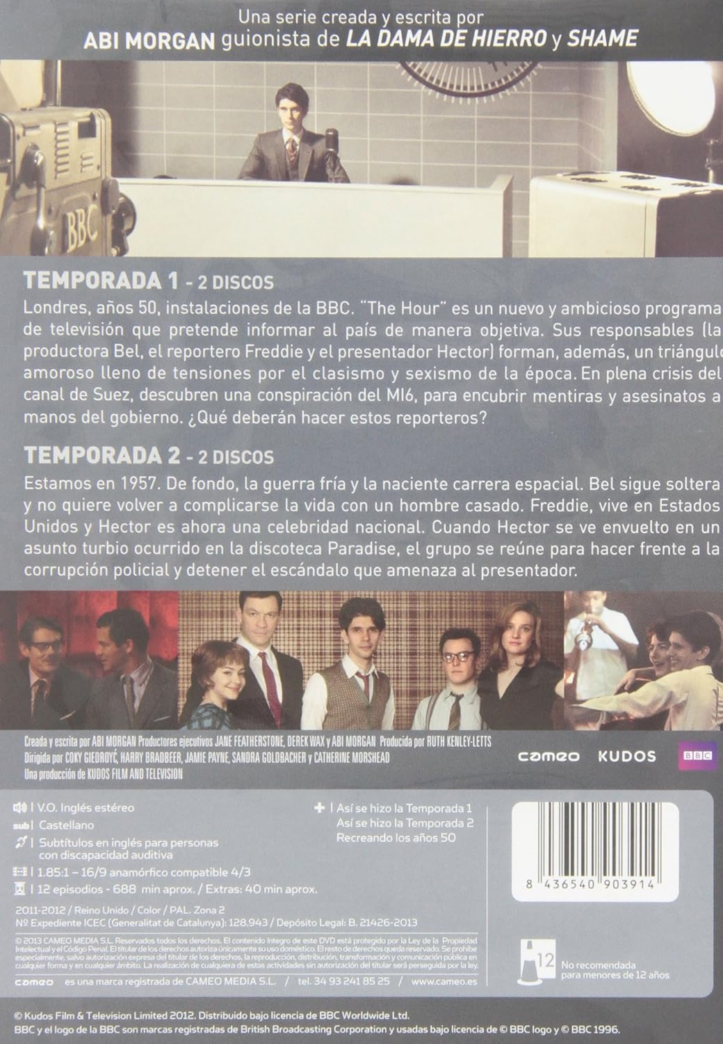 The Hour (Complete Series) - 4-DVD Boxset [ NON-USA FORMAT, PAL, Reg.2 Import - Spain ]