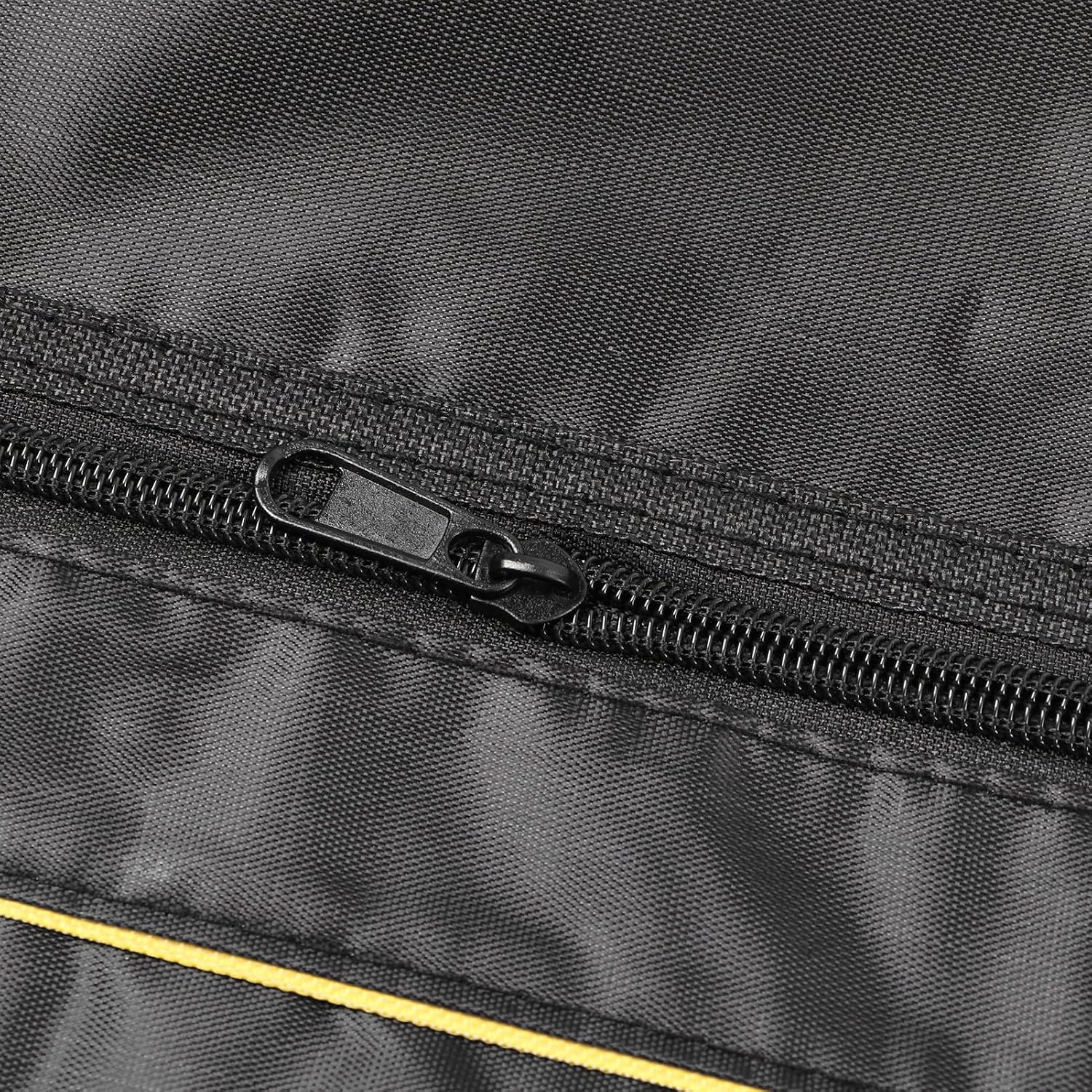 61 Key Keyboard Case, Electronic Keyboard Bag Rainproof Waterproof Oxford Cloth Portable Piano Cover Case with Handles Pockets