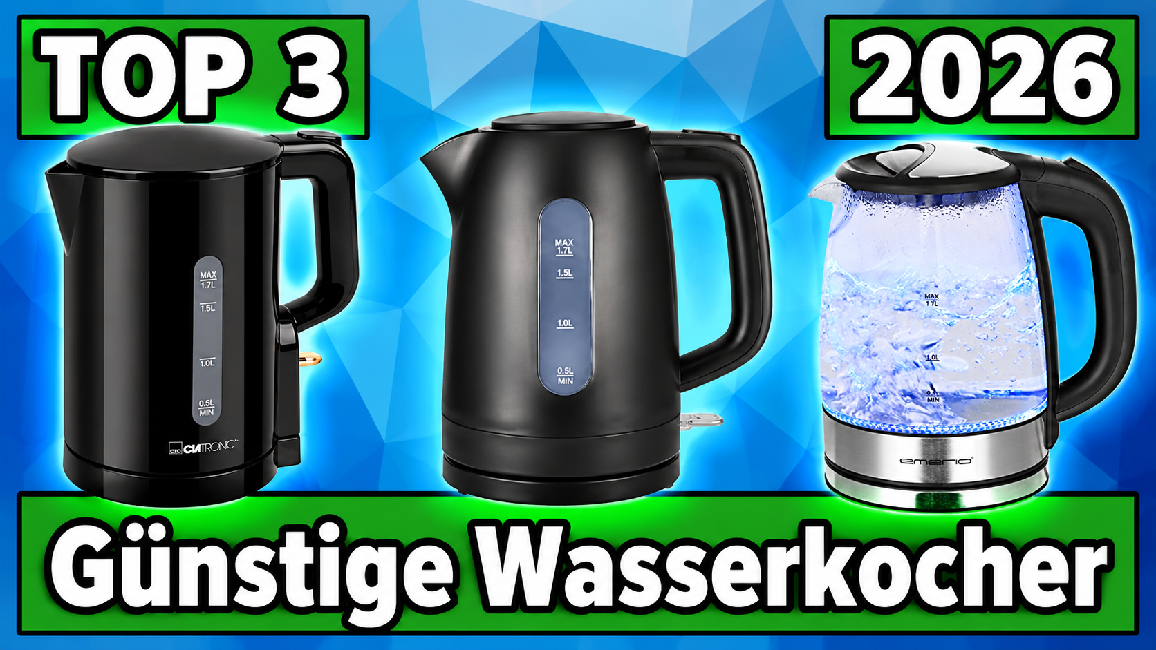Welcher günstige Wasserkocher passt zu Dir? ﹙Vergleich﹚ ansehen