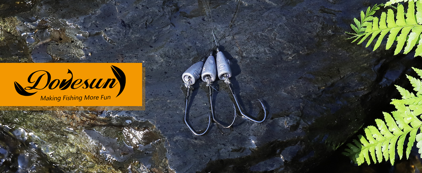 Dovesun High Low Rigs Angeln Salzwasser 25 Kg Flunder Rigs Für