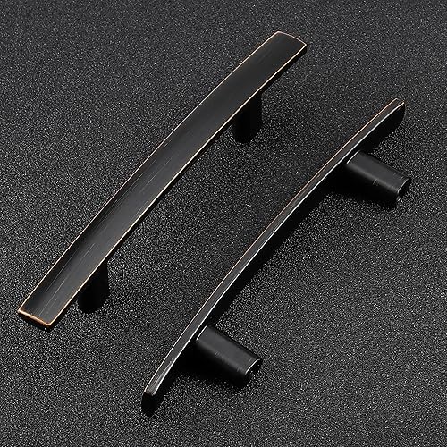 Miniatura 2 de Ravinte Paquete de 30 manijas de gabinete de 3 pulgadas de bronce aceitado para gabinetes de cocina, tiradores de cajón para armario de cocina,