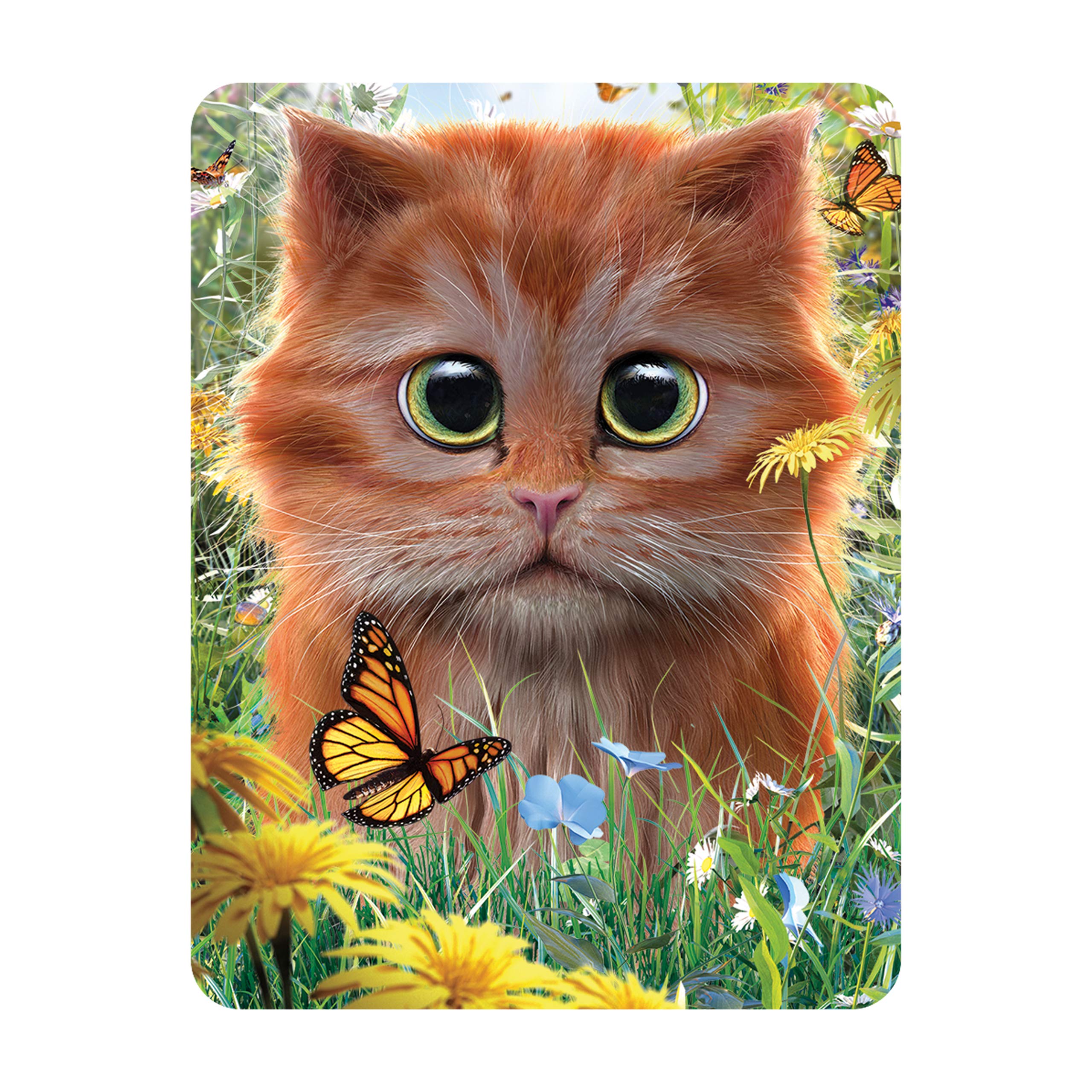 3D LiveLife Calamita Frigorifero Lenticolare Con Gatti Di Michael Searle – 7x9 Cm, Effetto 3D Profondo, Regalo Per Bambini E Adulti