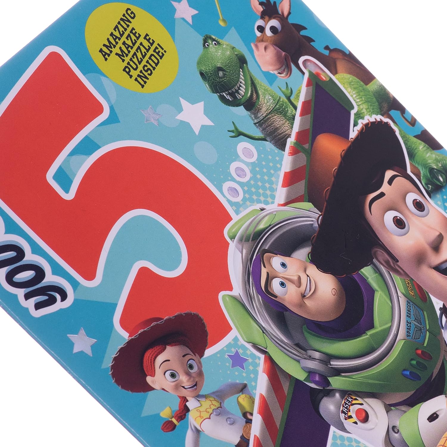 Hallmark 5th Birthday Card - Toy Story Disney Pixar Design