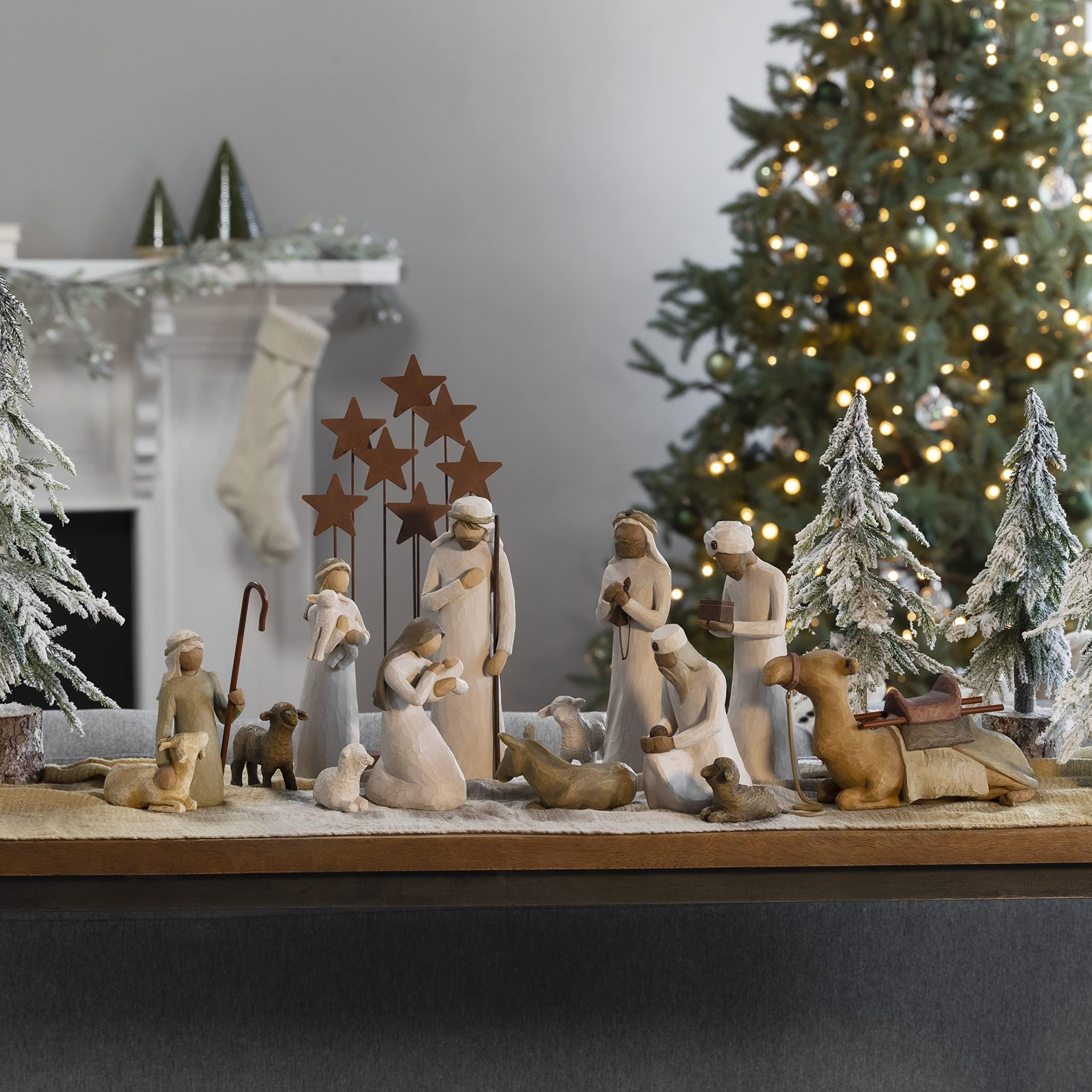 Amazon.co.jp: 14 Pc. Willow Tree Nativity Package by Willow Tree