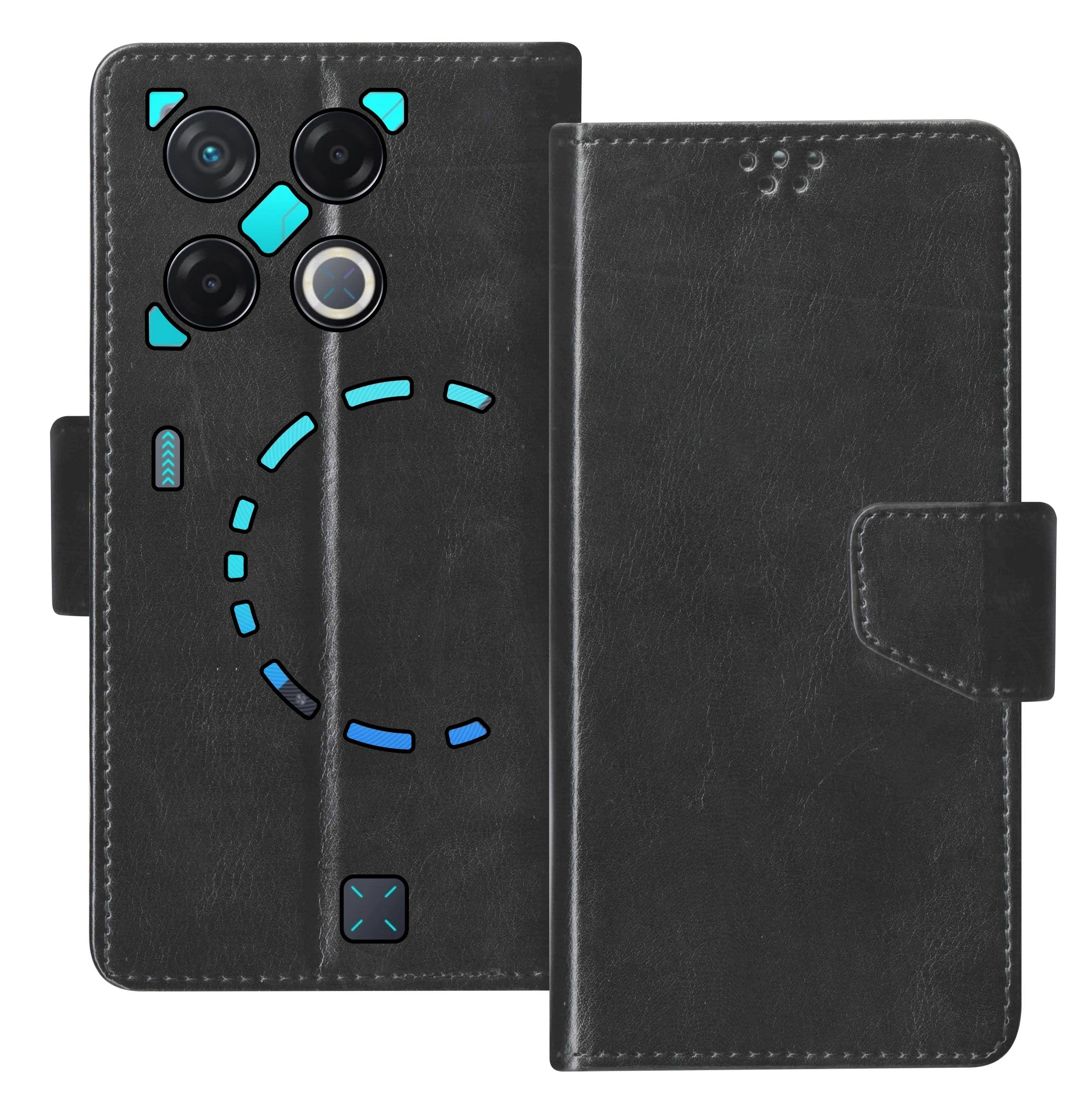 SBMS Infinix GT 20 Pro 5G Flip Cover Back Cover Case with Magnatic Closure | Inbuilt Stand | Card & Money Pocket (Mat Blue) (B0D5DJ4P1R) Amazon Price History, Amazon Price Tracker