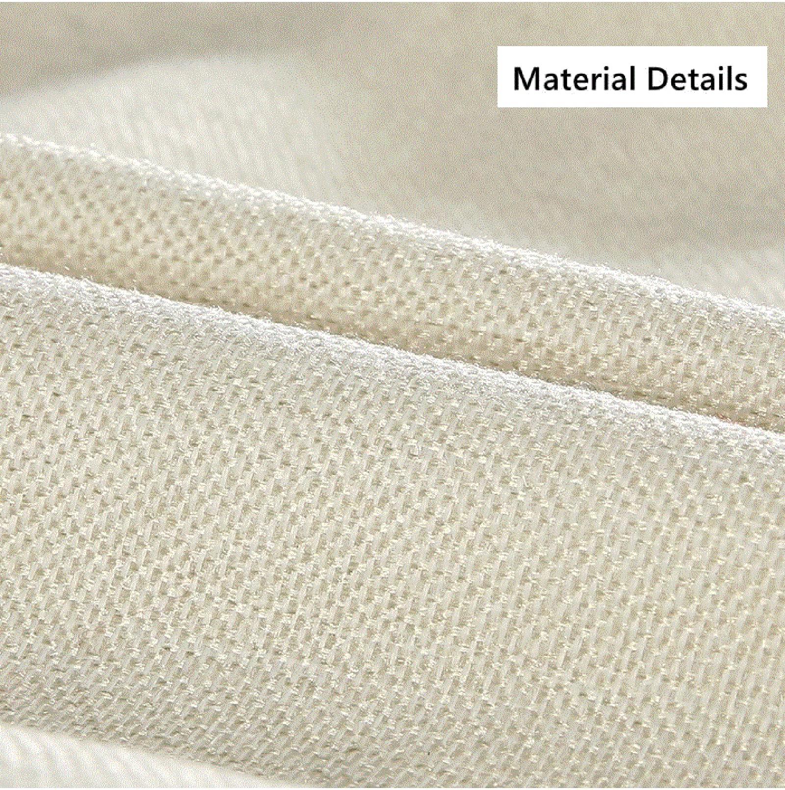 Fiori Azzurri Beige Federe Cuscini Quadrati 50x50 Primaverili Floreali Fodere Cuscini Lino Federa Cuscino da Esterno Set 4 Copricuscini per Divano Arredo Camera Letto Salotto