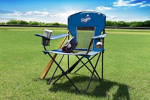 Miniatura 6 de Equip Outfield Sports - Silla plegable para fanáticos de Los Angeles Dodgers