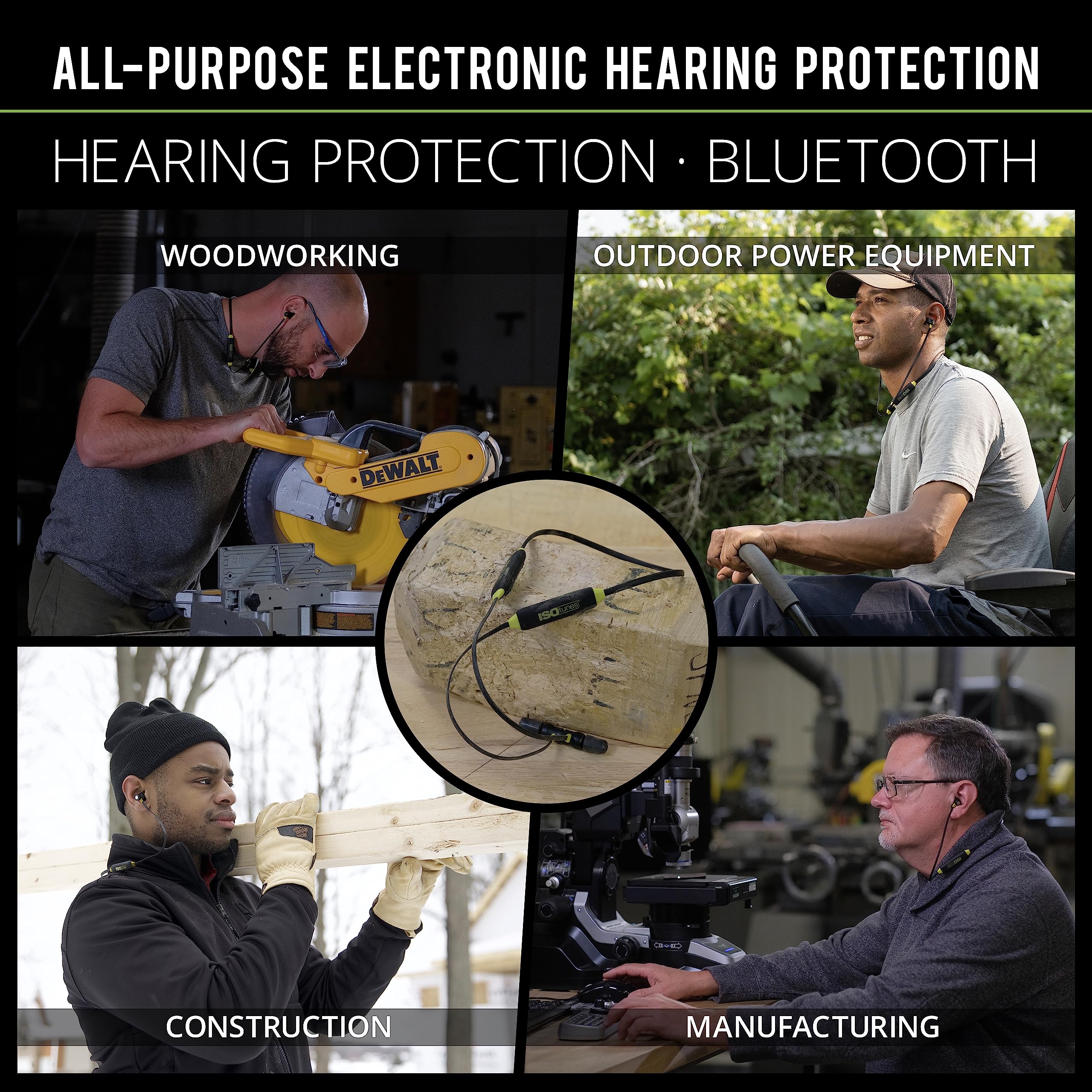 OSAh compliant ISOtunes Xtra 2.0 Earbuds Noise Cancelling - Dettaglio