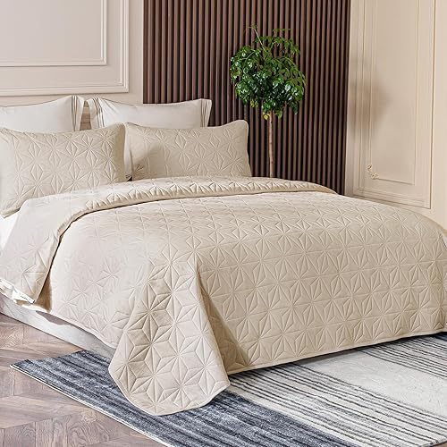 Miniatura 2 de Whale Flotilla Juego de ropa de cama tamaño California King, colchas suaves de gran tamaño tamaño King para todas las estaciones, colchas ligeras