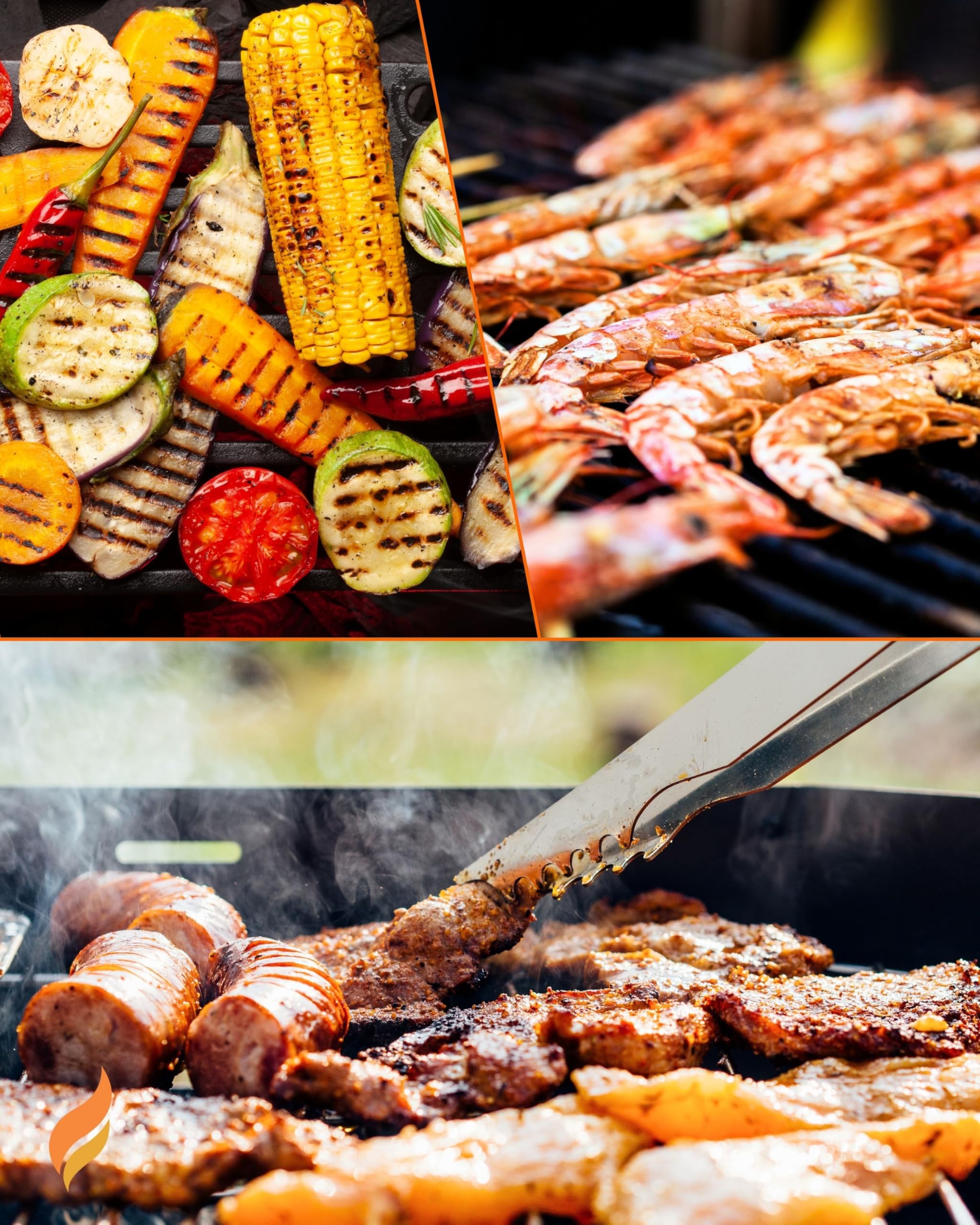 Barbecue Carbonella Portatile GMR Trading - Griglia Acciaio 45,5x35cm, Gambe Pieghevoli, Maniglie Laterali, Compatto per Tavolo, Balcone, Campeggio, BBQ da Esterno