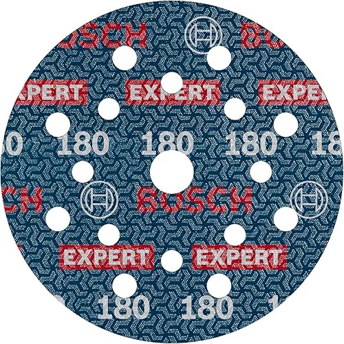 Bosch 1x EXPERT O780 Folienschleifscheibe, 125 mm (für Hartholz, Farbe auf Holz,