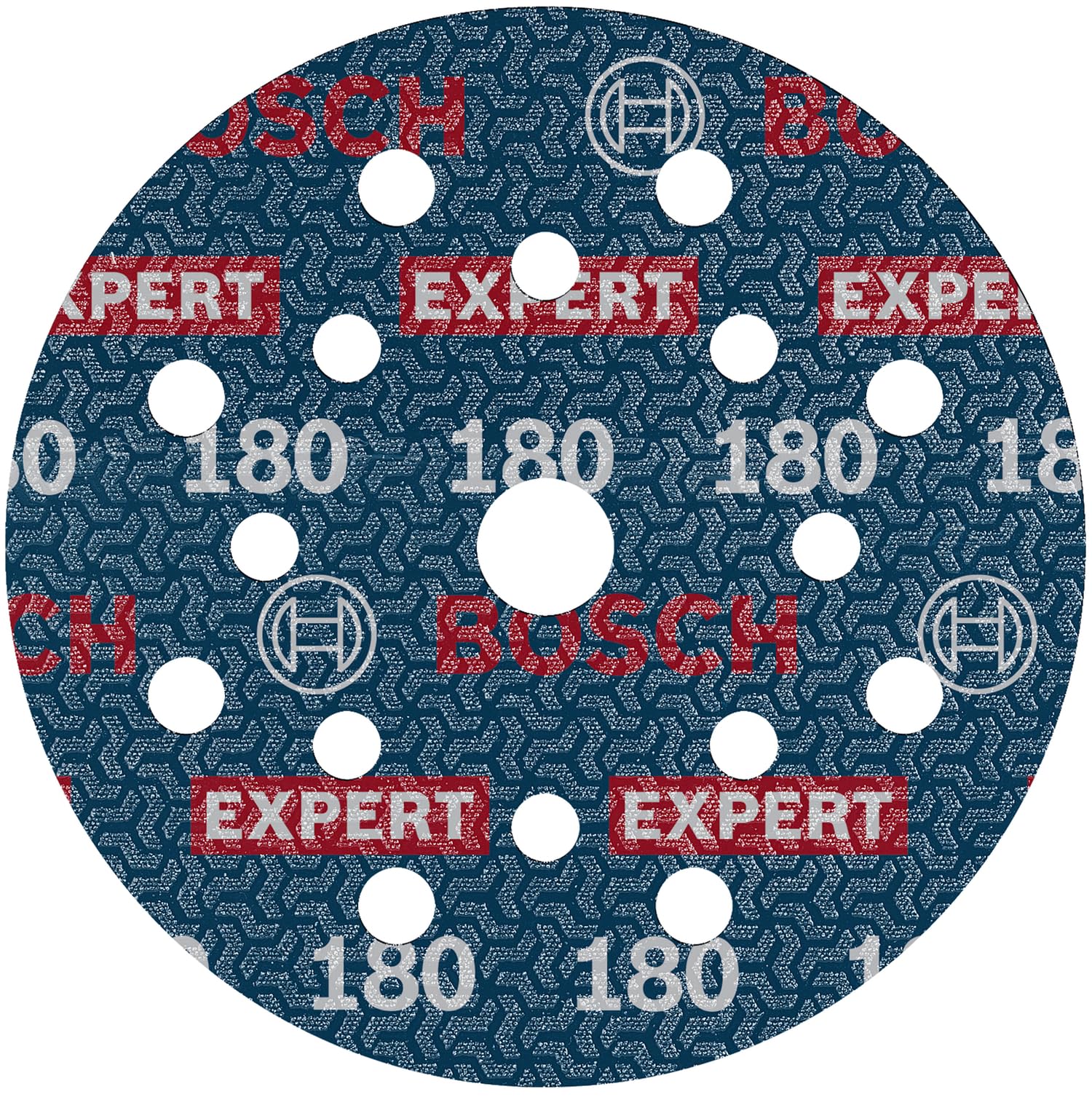 Bosch Bosch 6x EXPERT O780 Foil Sanding Disc, 125 mm (for Hardwood, Paint on wood, Ø 125 mm, Grit 180, Professional Accessory Random O