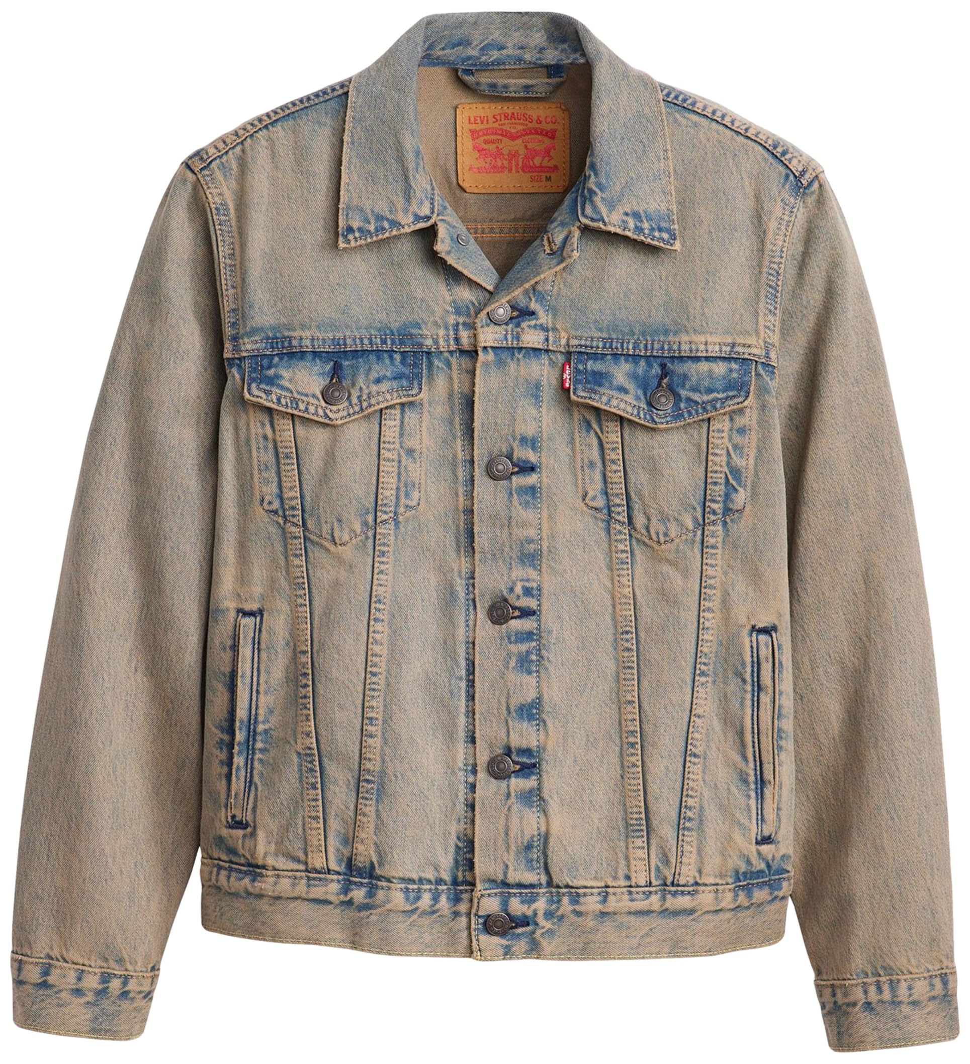 Levi's Men's The Trucker Jacket Denim Jacket, FOR THE TEAM OD TRUCKER, S