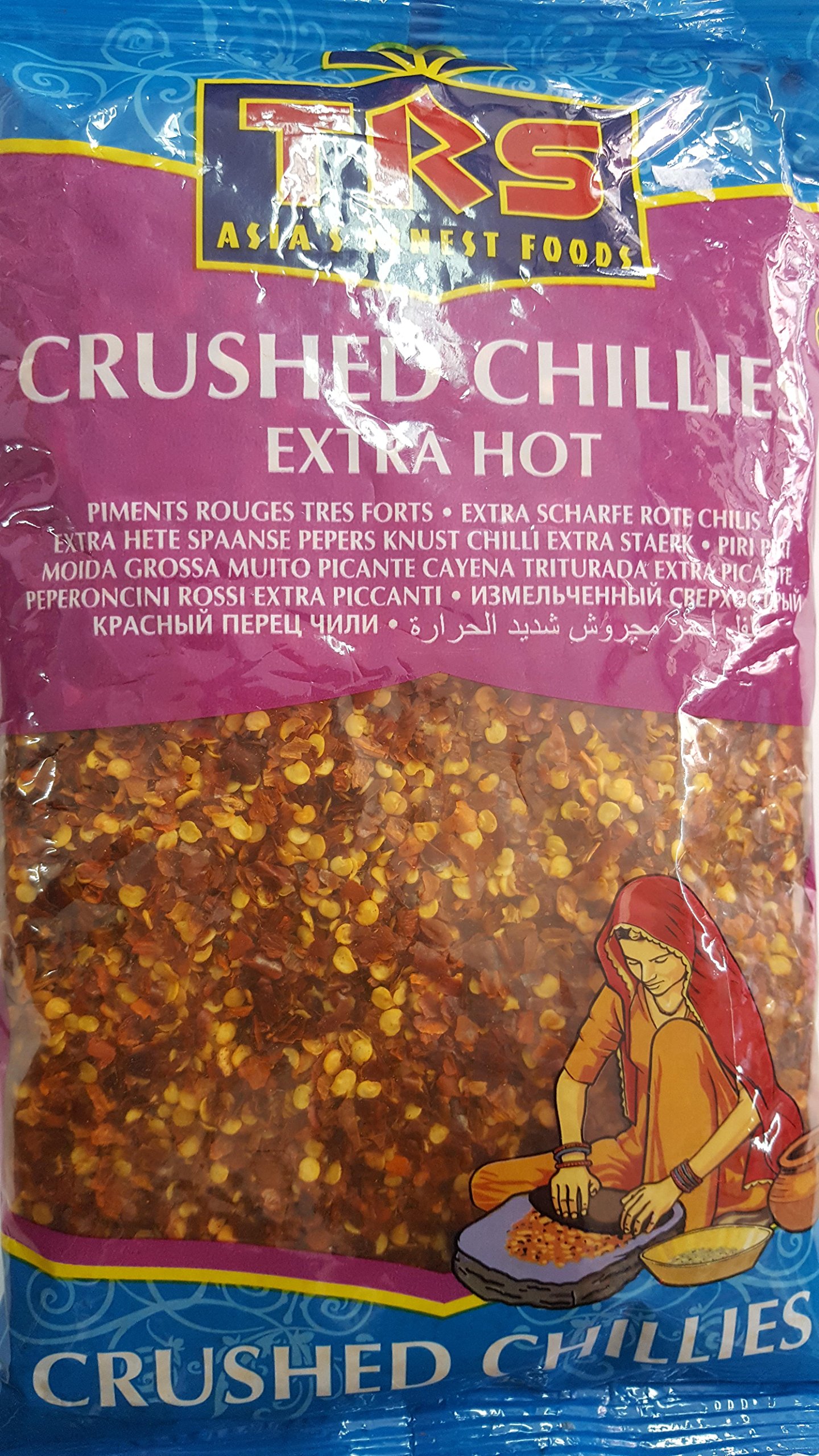 Extra Hot Crushed Red Chillies 250g
