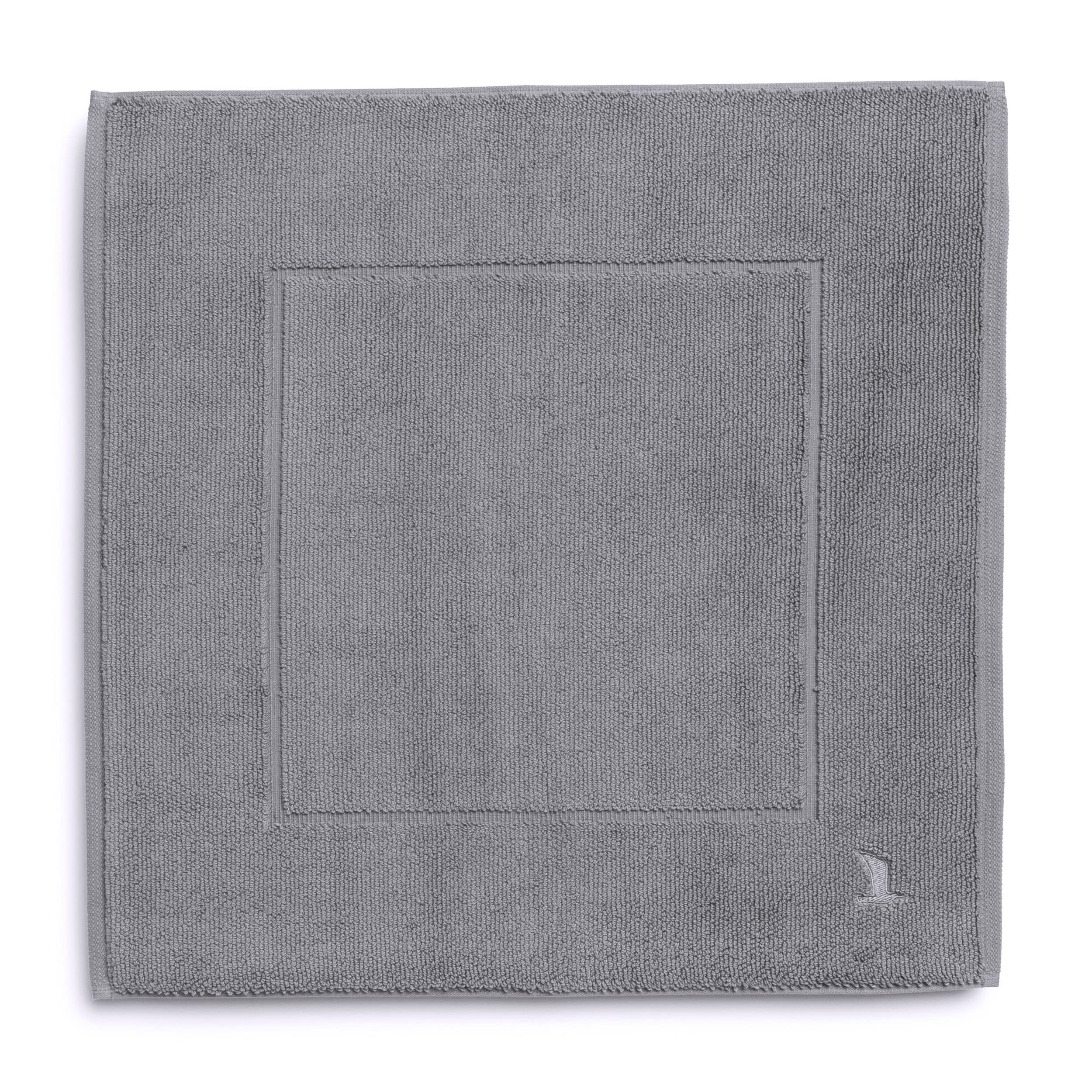 möve Superwuschel Badteppich 60 x 60 cm aus 100% Baumwolle, stone