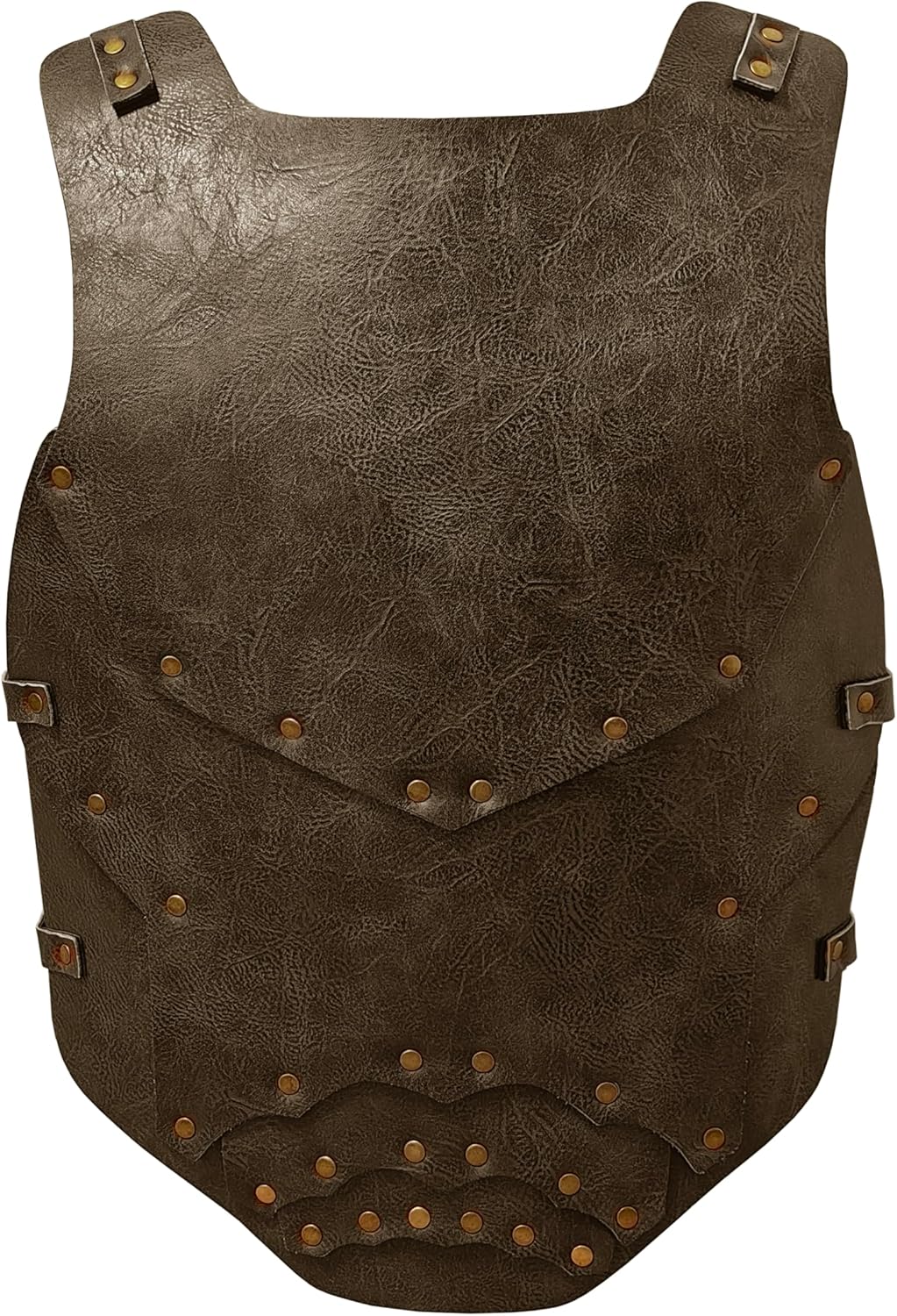 Medieval Chest Armor Viking Leather Breastplate Adjustable Armor for Men and Women for LARP Halloween Cosplay Party