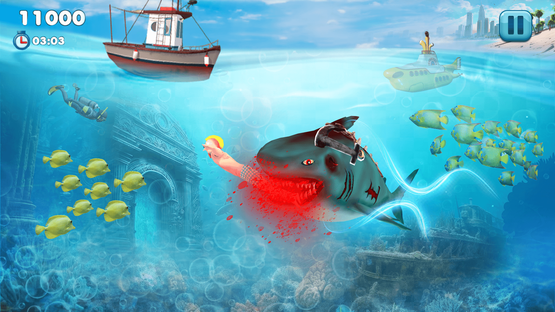 Shark Attack: Jaws of the Predators – Ultimate Ocean Survival Game