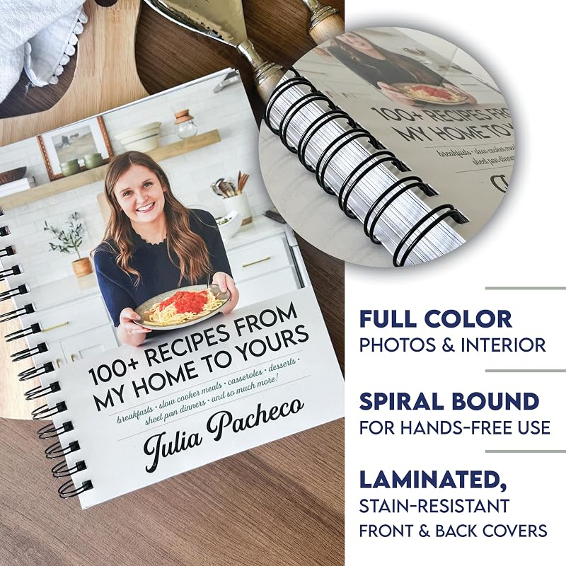 100+ Quick & Easy Family Dinner Recipes | Julia Pacheco’s ORIGINAL Cookbook | Fast, Budget-Friendly Meals for Busy Homes image 3
