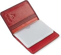 Vista 3 de VISCONTI RB44 Cancún - Tarjetero de cuero suave, multicolor, color lima, multicolor, Azul, Rojo, Rosa, Moderno