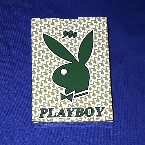 Jugando a las cartas Playboy 90s Deck Pin-up