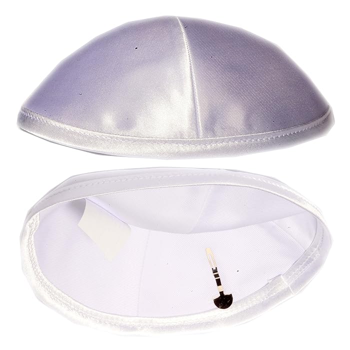 Buy Satin Yarmulke With Clips Jewish Kippah Kippa Israel Judaica