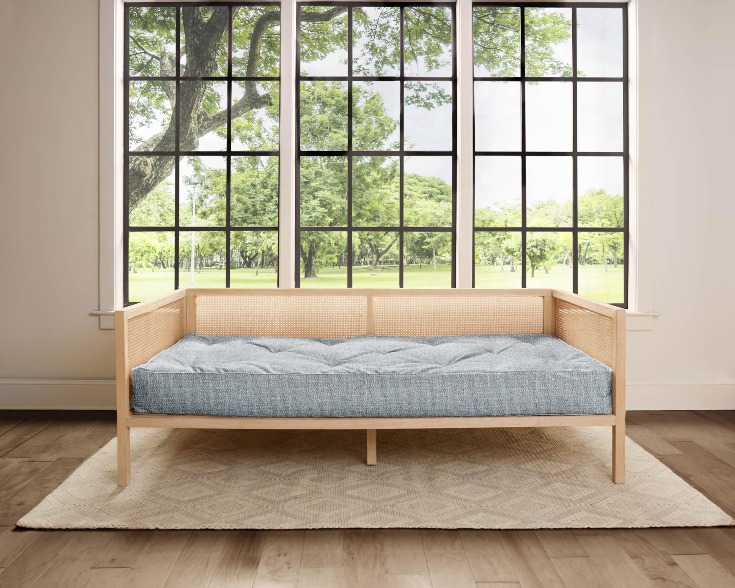 Trupedic McKittrick Mist Indoor Futon Mattress 38 in W x 75 in D x 5 in H