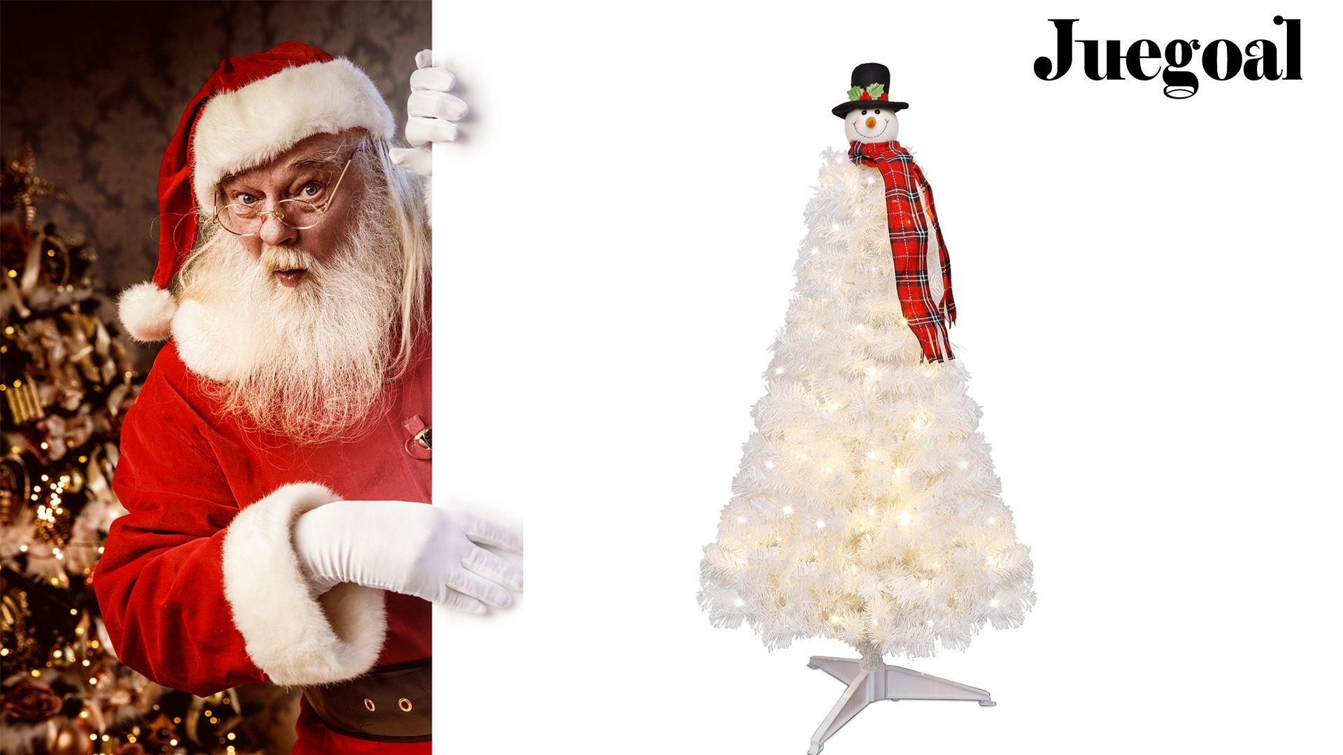 Amazon.com: Juegoal 4FT Lighted Artificial Christmas Tree with