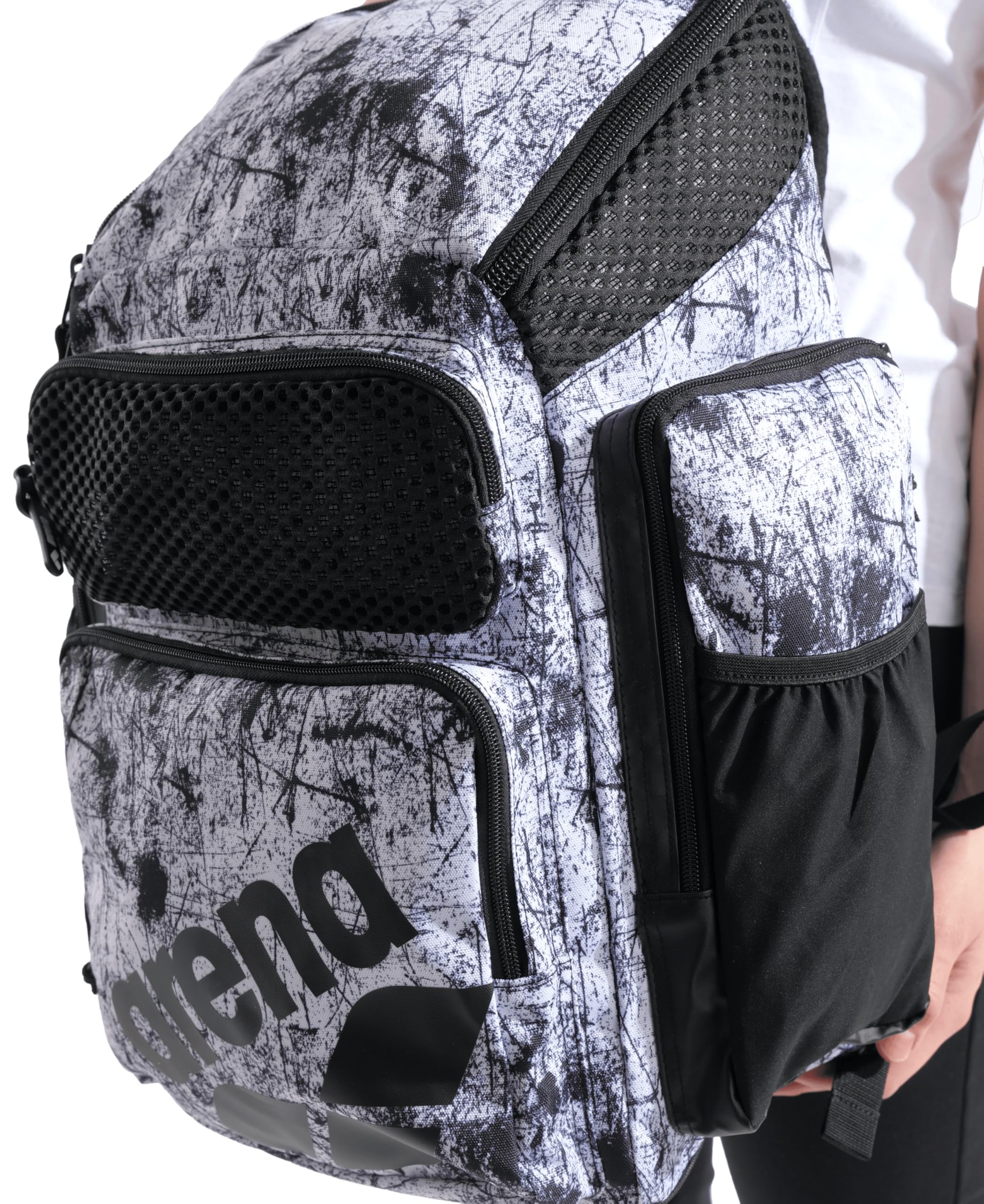 Arena One Go Swim - Mochila Deportiva de Viaje de Gran tamaño para Atletas, 45 litros