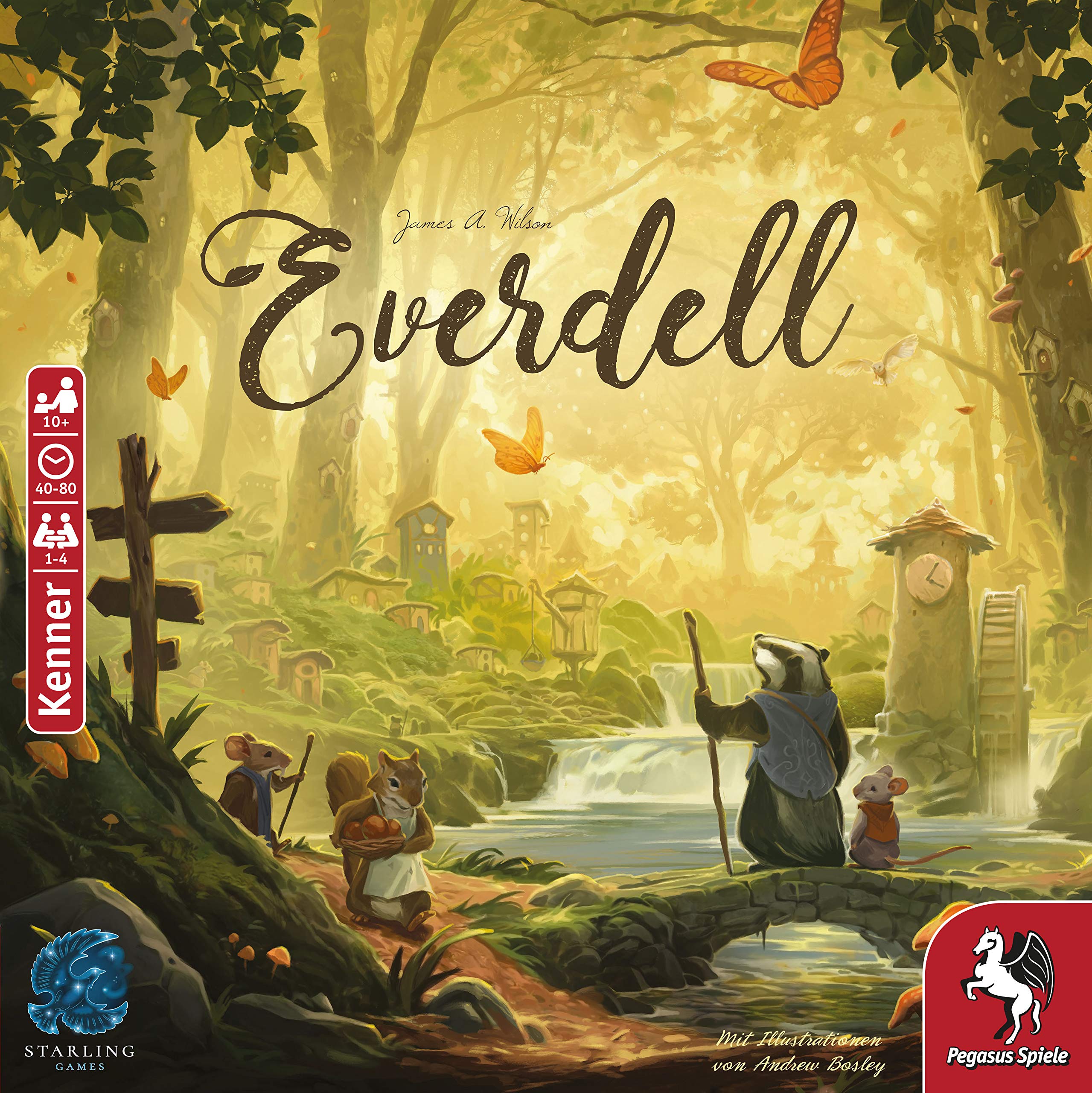 Pegasus Spiele Everdell Gra, Wielokolorowy, Od 10 lat