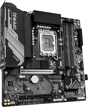 GIGABYTE Anakart B760M GAMING X DDR4 GEN5 - 14. nesil Intel Core işlemcileri, 8+1+1 fazlı VRM, 3200 MHz DDR4, 2xPCIe 4.0 M.2, 2.5 GbE LAN, USB 3.2 Gen 1'i destekler