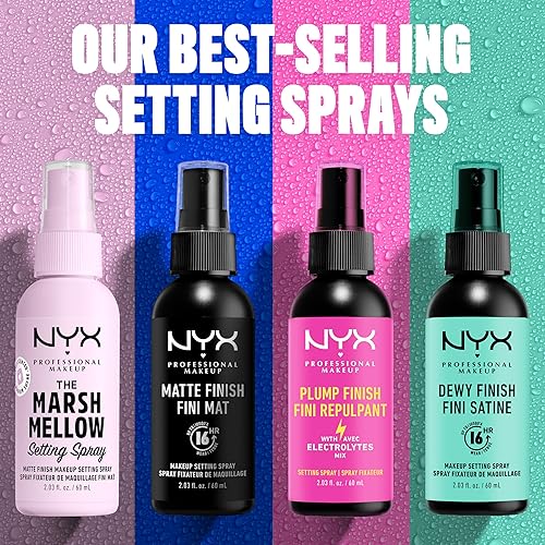 Miniatura 7 de NYX PROFESSIONAL MAKEUP - Spray fijador de maquillaje acabado mate 203 onzas líquidas paquete de 1