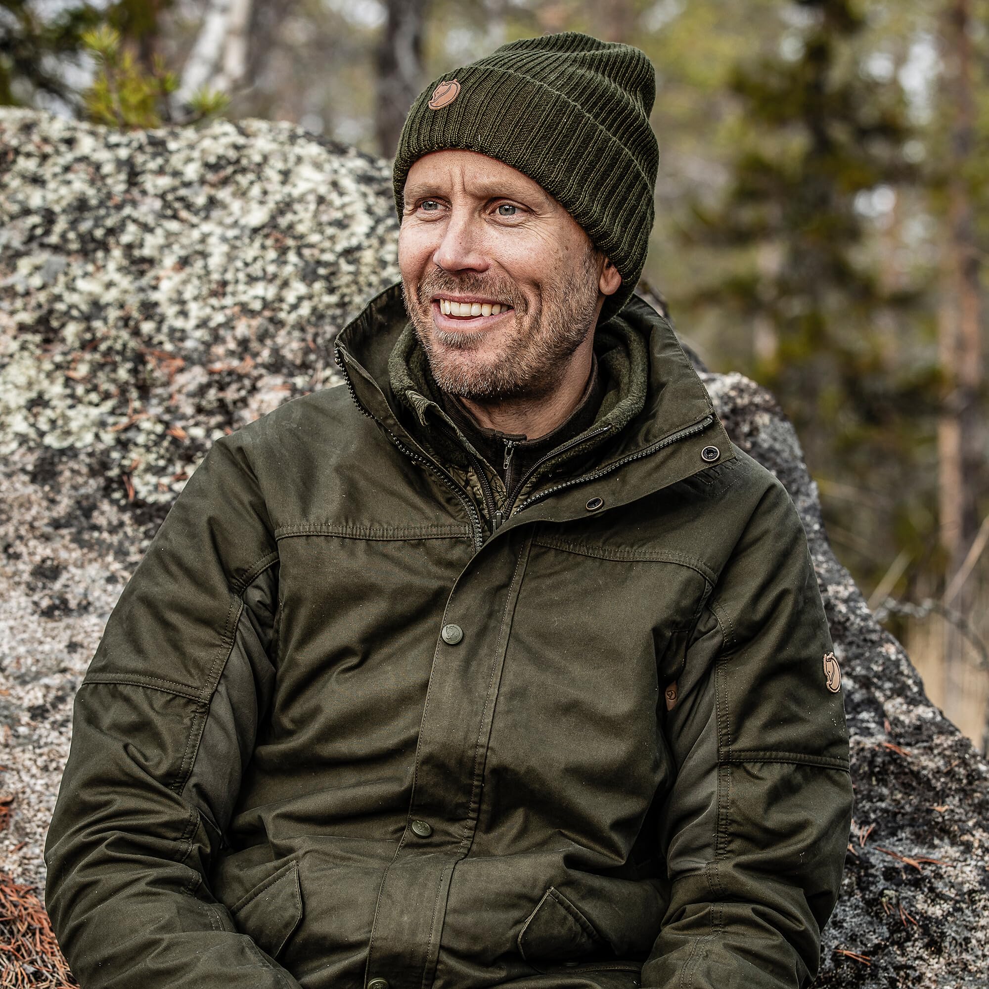 FJALLRAVEN Męska kamizelka Forest Hybrid Jacket M