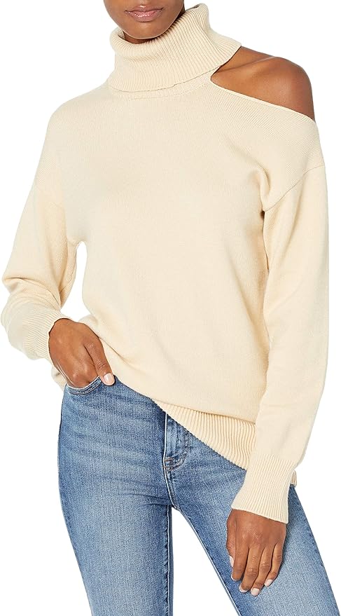 Josephine Cutout Turtleneck Sweater