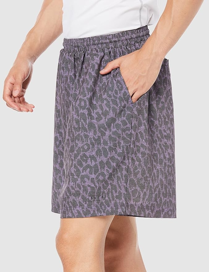 Amazon | [アクター] ハーフパンツ MELTY LEOPARD SHORT WIDE