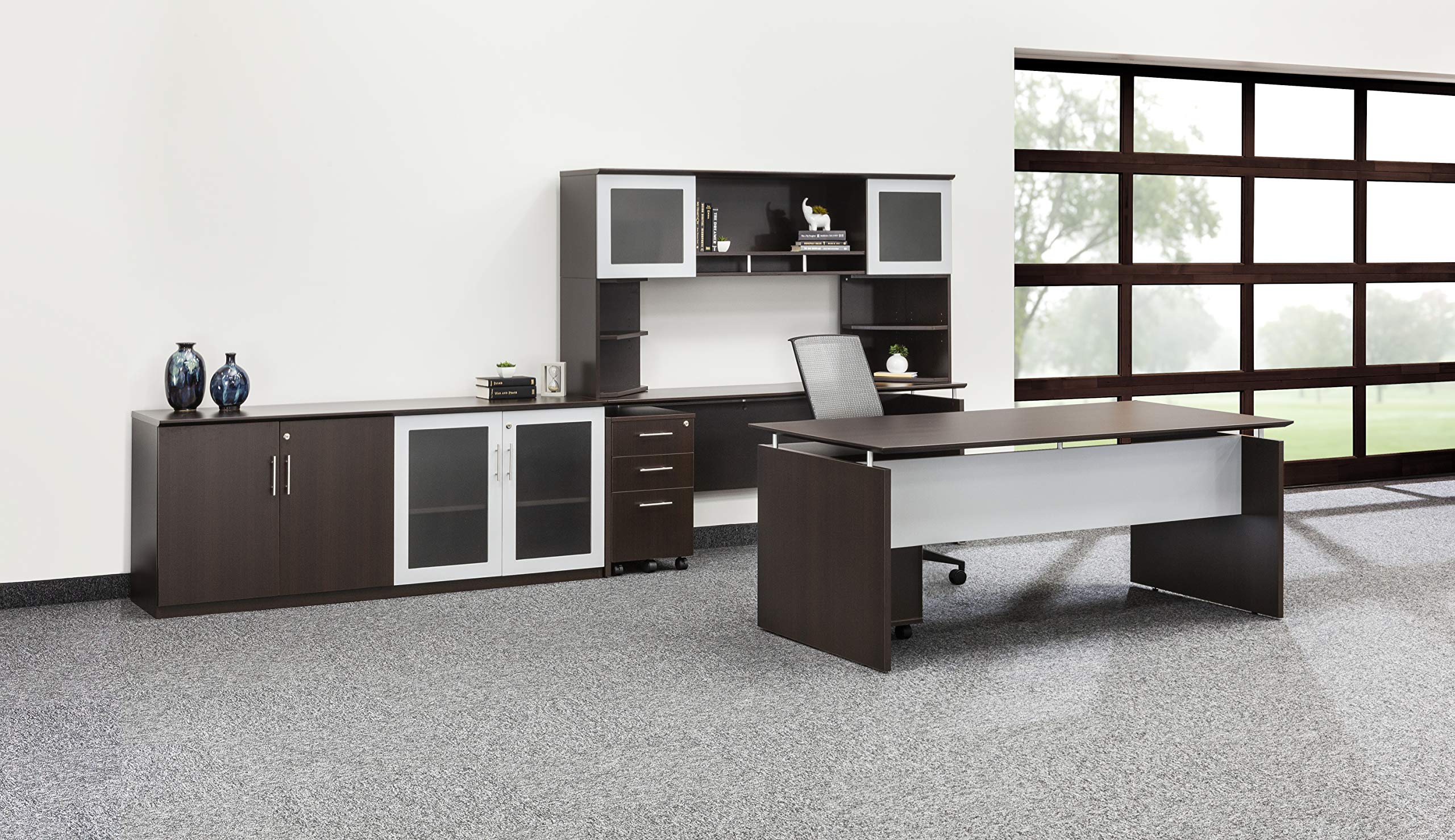 Amazon.com: Safco MNDS63LDC Medina Straight Edge Desk, 63