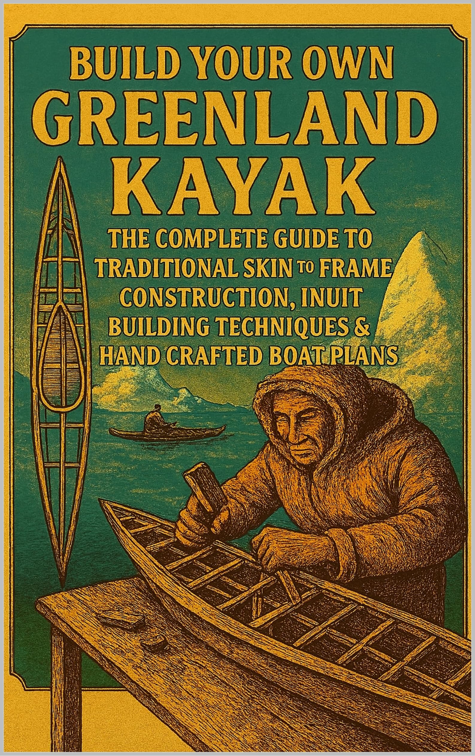 Build Your Own Greenland Kayak: The Complete Guide to Traditional Skin-on-Frame Construction, Inuit Building Techniques & Hand-Crafted Boat Plans