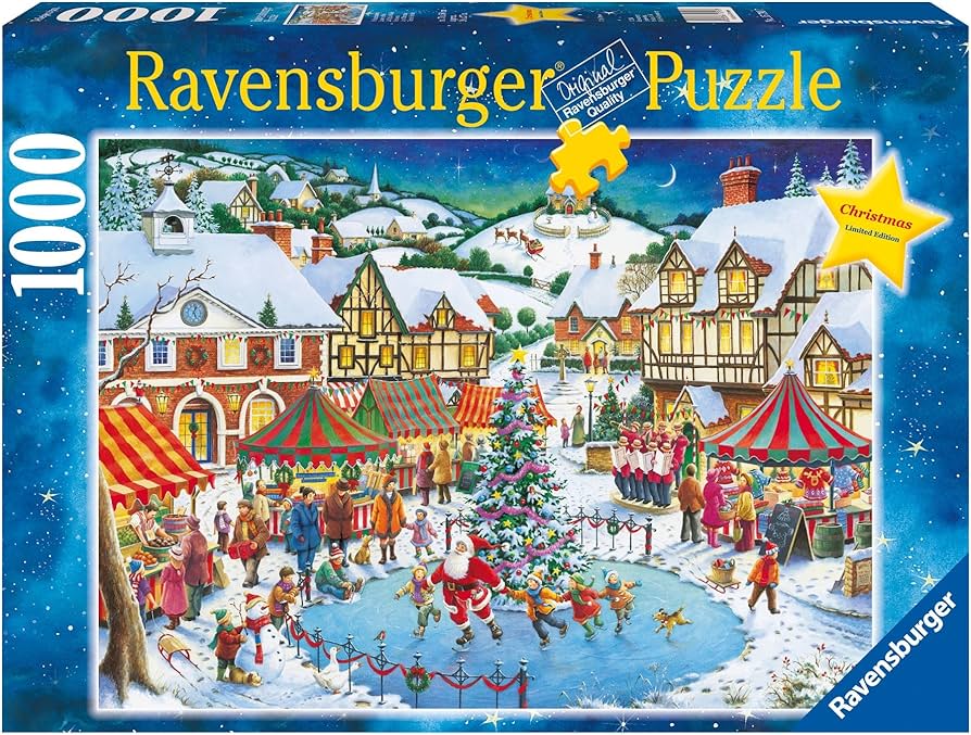 Amazon.co.jp: クリスマスの喜び1000ピースジグソーパズル。 : おもちゃ