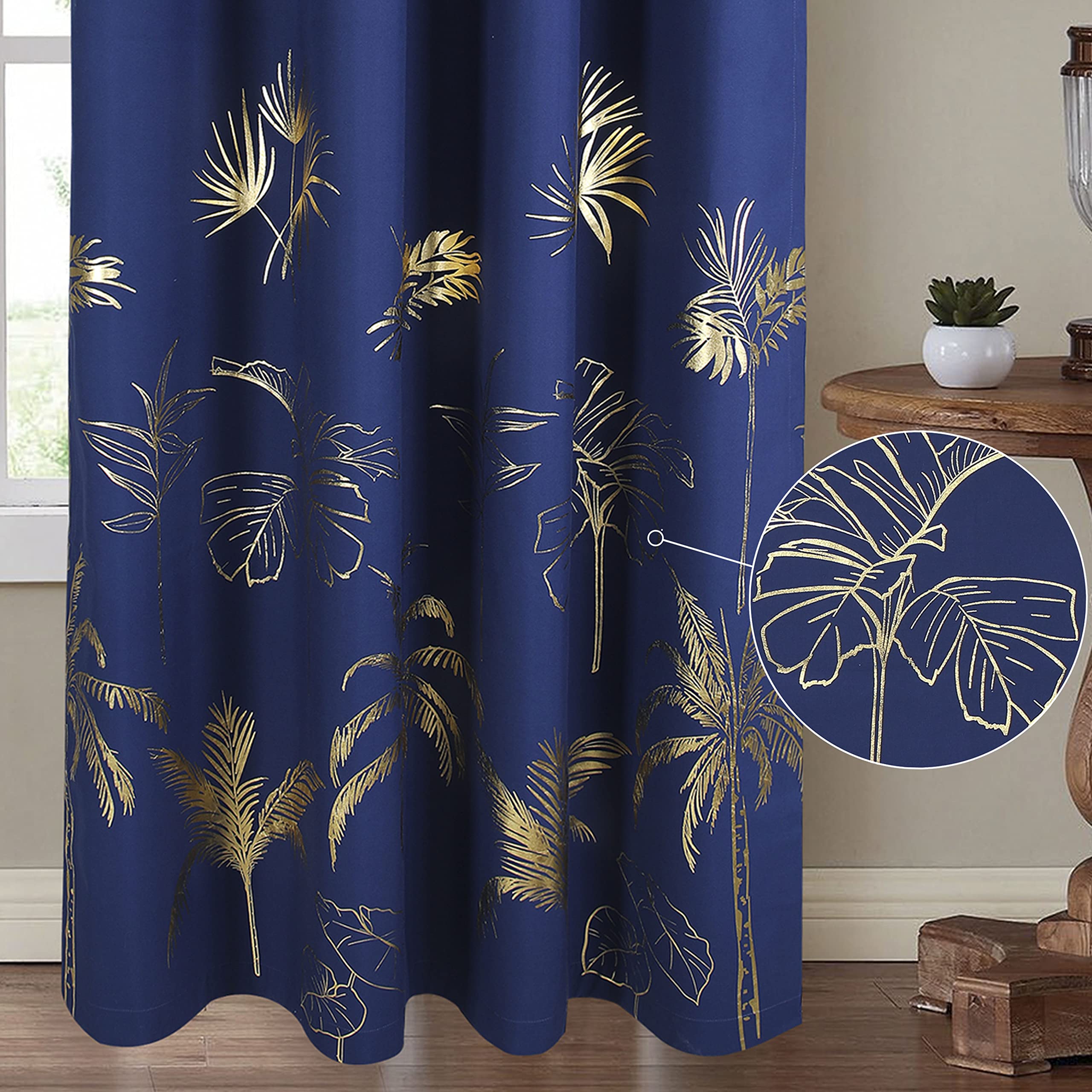 Tende Oscuranti Per Finestre 53x114 Cm - Drago Di Fuoco E Ghiaccio, Fantasy Blu E Rosso - 2 Pannelli Per Camera Da Letto