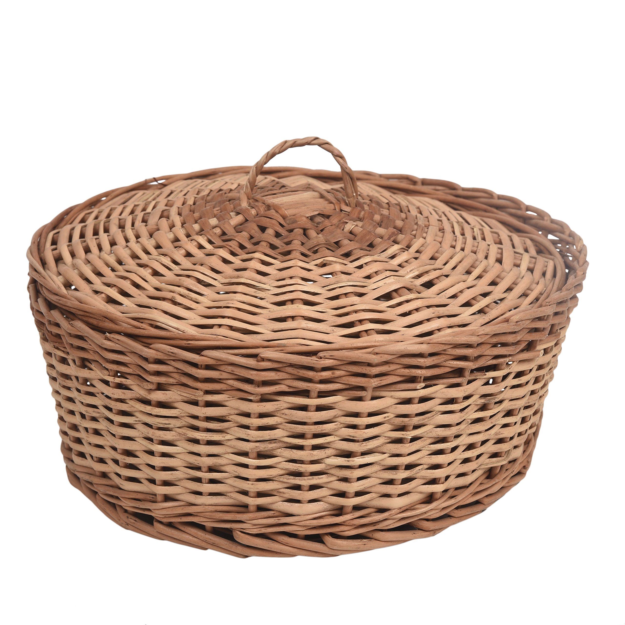 Aashi EnterpriseIRA Furniture A and E Elegant Multi Purpose Brown Cane Roti Basket