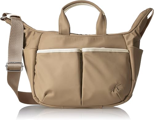 Amazon キタムラ 斜め掛け ショルダーバッグ Y 1006 レディース サンドベージュ 52521 ショルダーバッグ