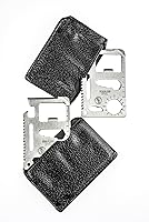 Vista 2 de SE Herramientas de bolsillo de supervivencia de acero inoxidable de 11 funciones (paquete de 2) - MT908-2