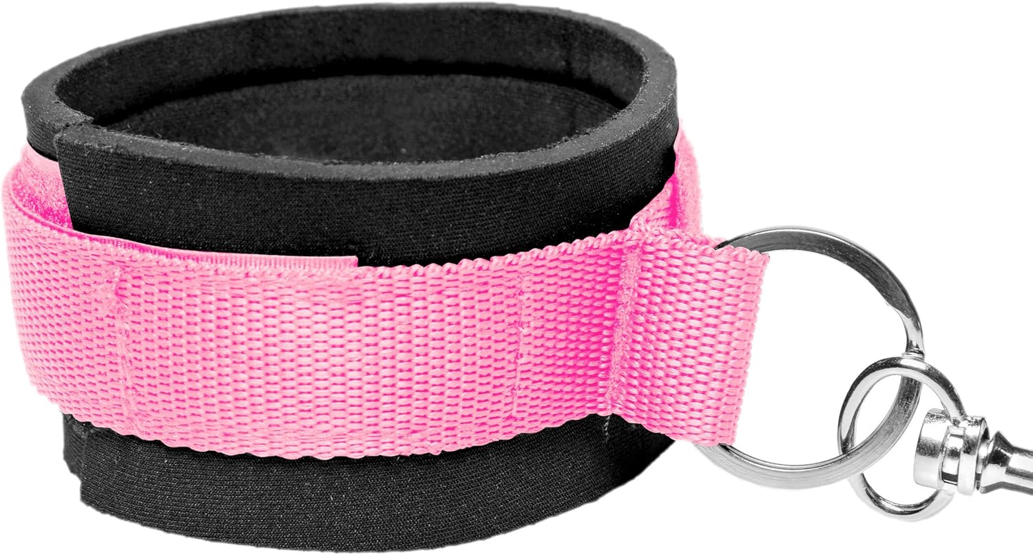 Frisky Pink Bedroom Restraint Kit