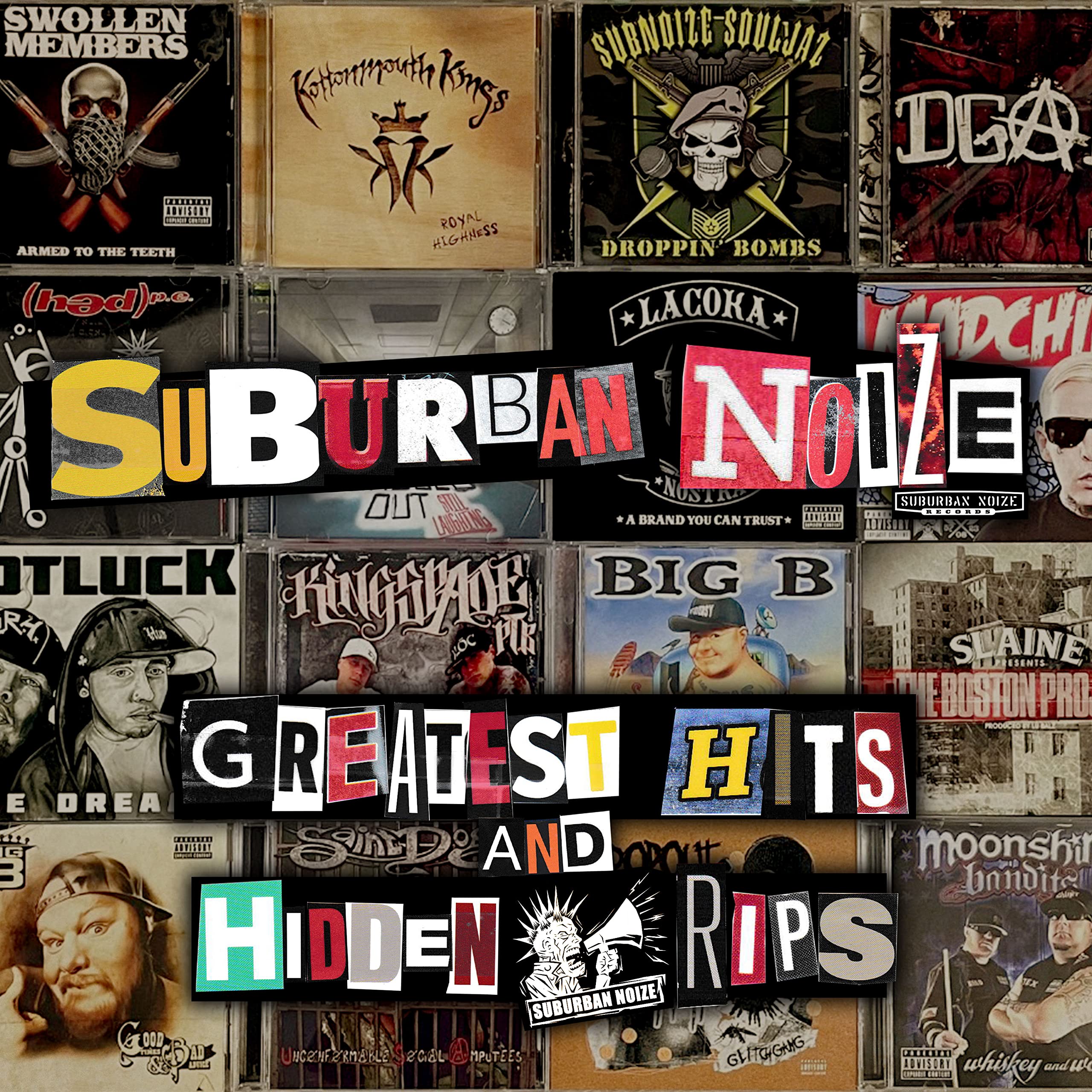 Various Artists Suburban Noize: Greatest Hits And Hidden Rips (2cd) 2CD New 7601