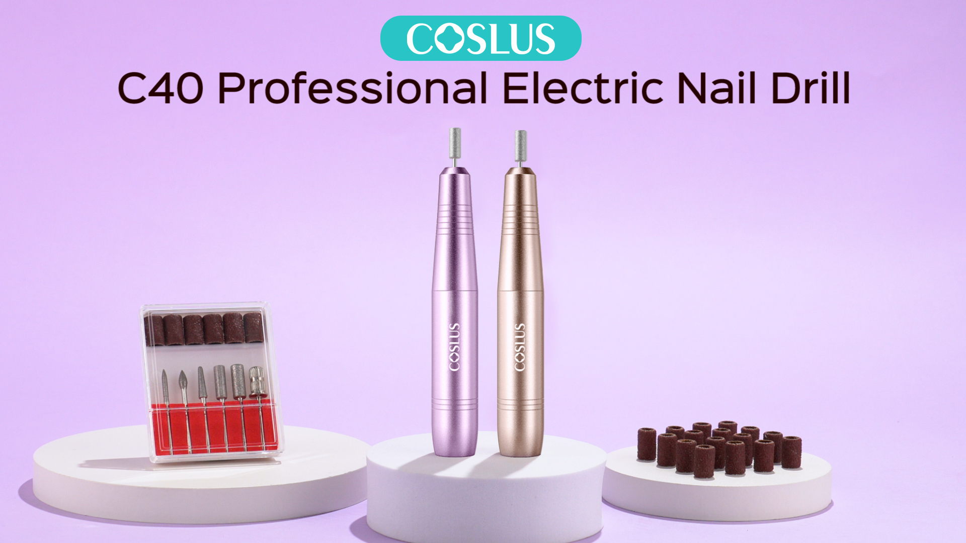 Amazon.com: COSLUS C40 Electric Nail Drill File Professional: for