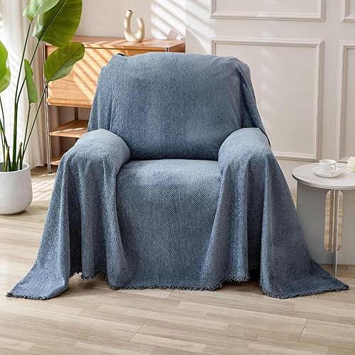 Miniatura 24 de HAOMAIJIA Funda de sofá antideslizante para sofá de 3 cojines, fundas lavables para sofá seccional para perros, protector de muebles para mascotas,