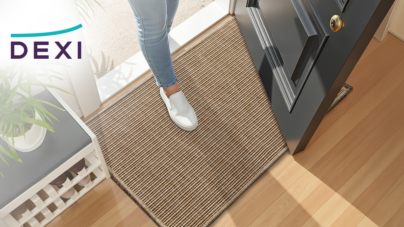 Amazon.com : DEXI Dirt Trapper Door Mat, 31x48 Washable Doormat
