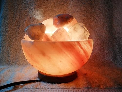 Lámpara de sal Fuego Prosperidad Bowl