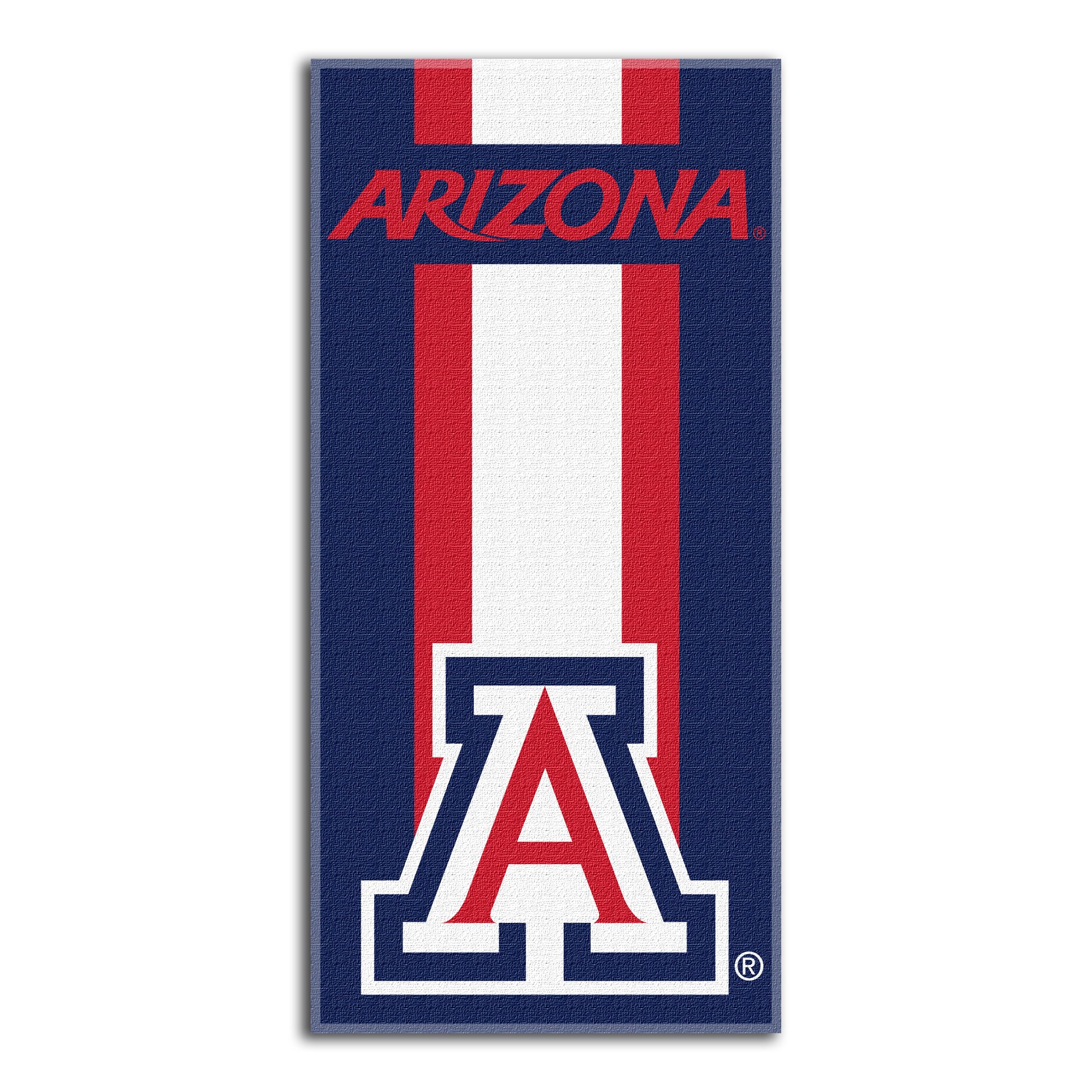 Northwest The Company NCAA Arizona Wildcats Beach Towel, 30" x 60", Zone Read