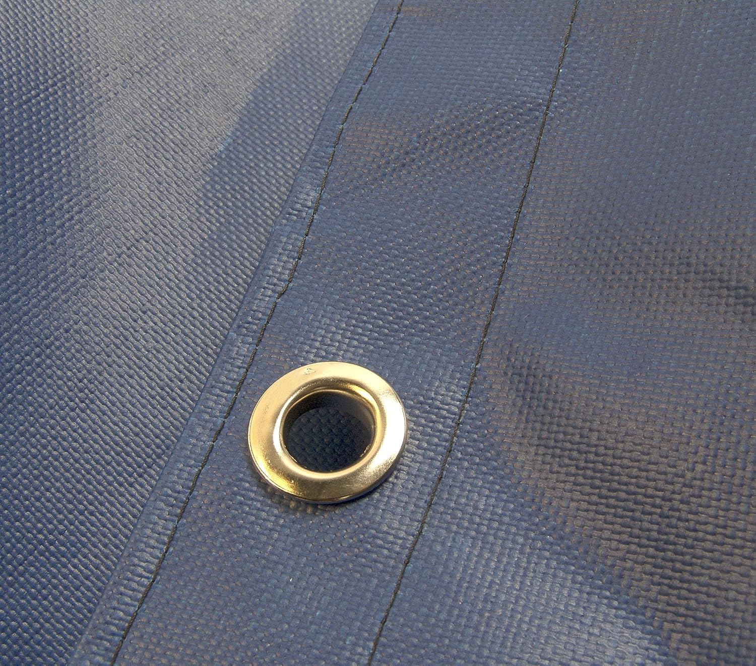 Tarp, Blue, Durable, Waterproof, 10 Oz. Vinyl w/Reinforced Edges (3' X 4' Feet)